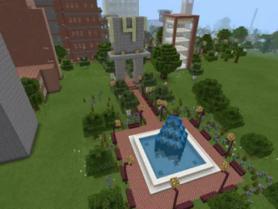 Карта Русский город для Minecraft PE