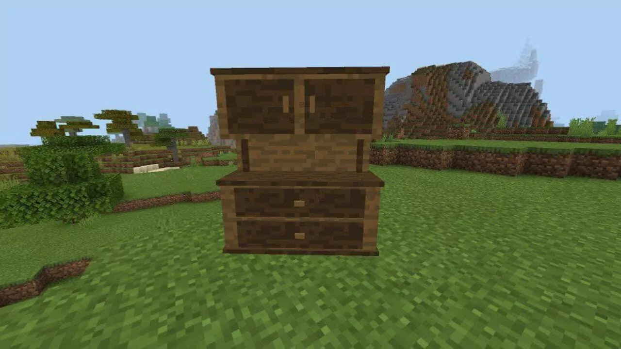 Мод на шкаф для Minecraft PE
