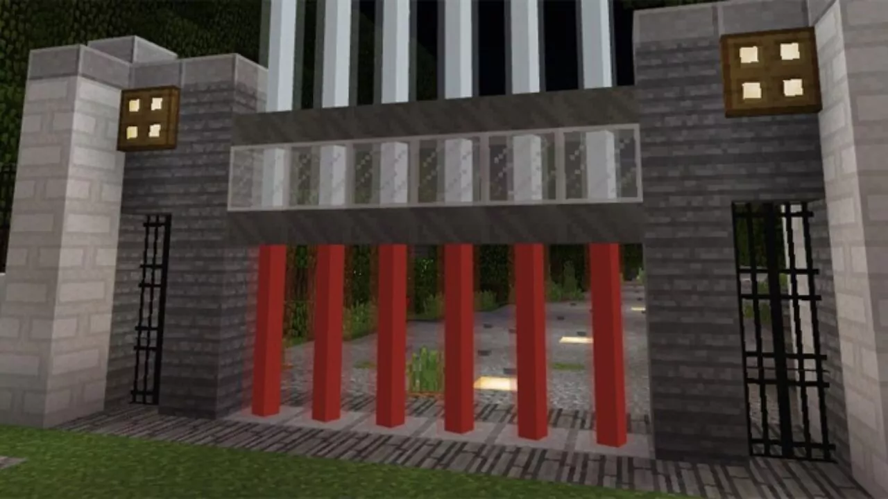 Карта на Умный дом для Minecraft PE