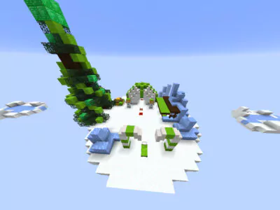 Карта Бед Варс для Minecraft PE