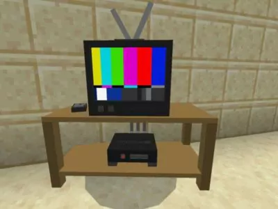 Мод на телевизор для Minecraft PE