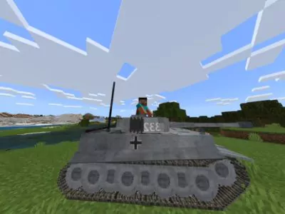 Мод на танк для Minecraft PE