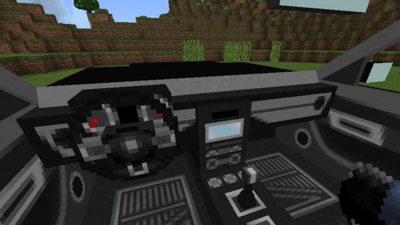 Салон полицейской машины Ford