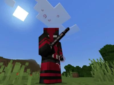 Мод на Дэдпула для Minecraft PE