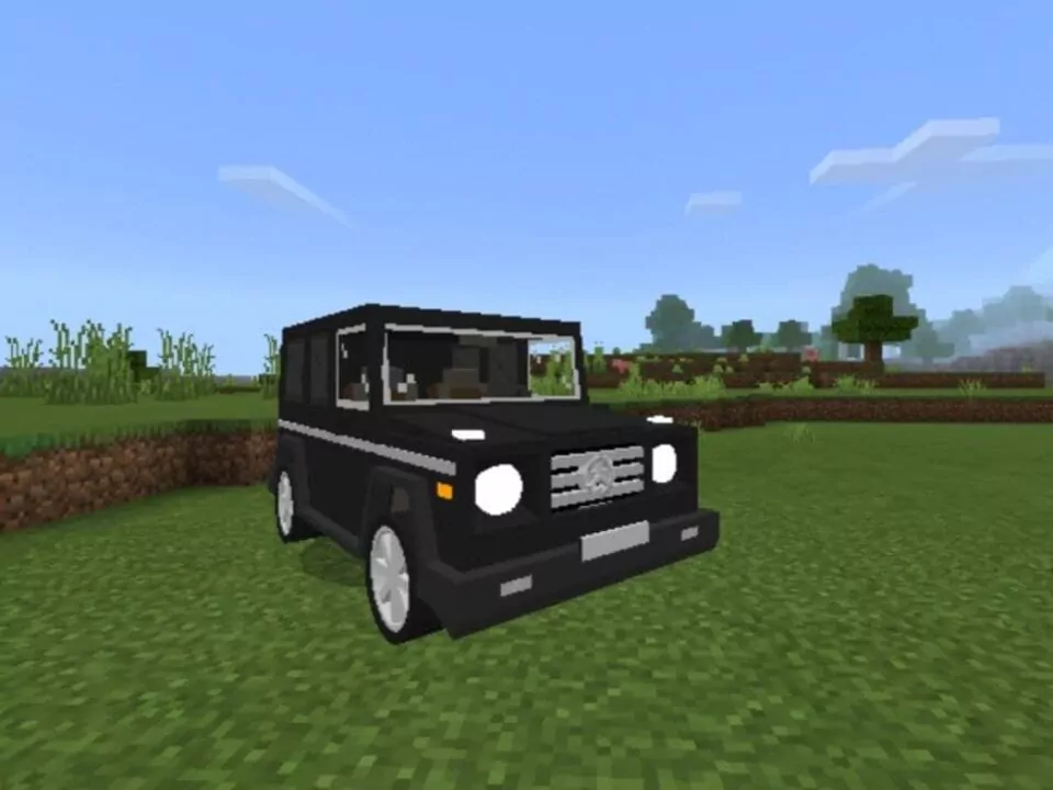 Мод на Мерседес для Minecraft PE
