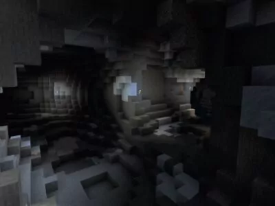 Мод на Новые пещеры для Minecraft PE