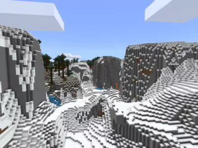 Мод на Горы для Minecraft PE
