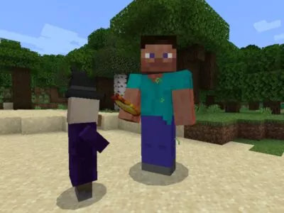 Мод на Увеличение для Minecraft PE