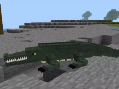 Мод на Крокодила для Minecraft PE