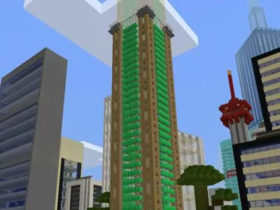 Карты на Город с квартирами для Minecraft PE