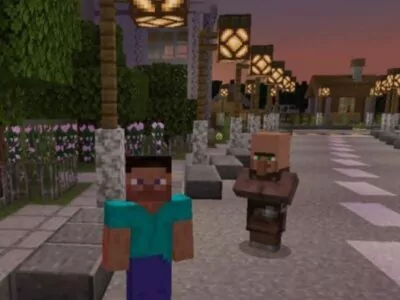 Карты на Город с людьми для Minecraft PE