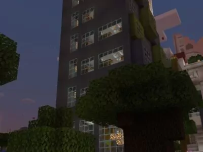 Карты на Большой город для Minecraft PE