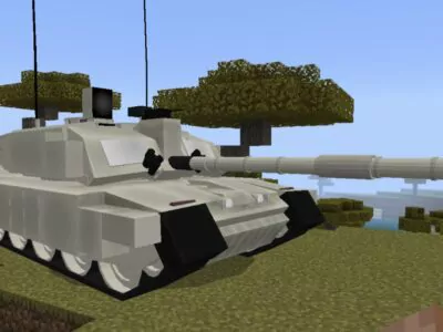 Мод на Военный транспорт для Minecraft PE