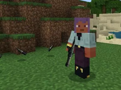 Мод на Базуку для Minecraft PE