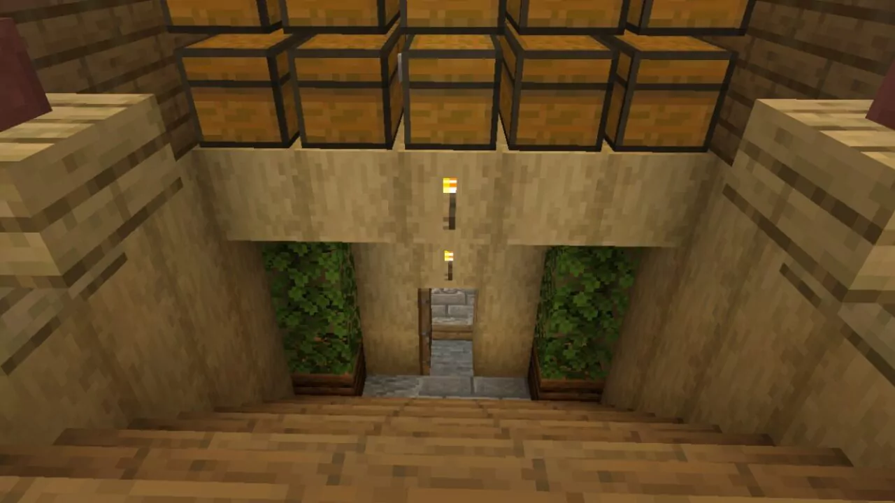 Карты на Подземную Базу для Minecraft PE