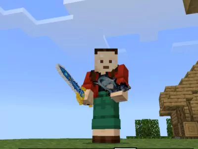 Текстуры Геншин Импакт для Minecraft PE