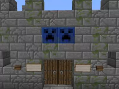Карта 2 замка для Minecraft PE