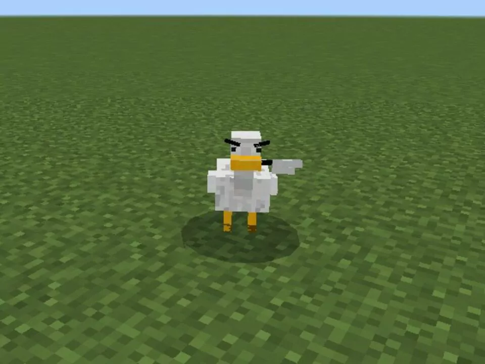 Мод на Гусей для Minecraft PE
