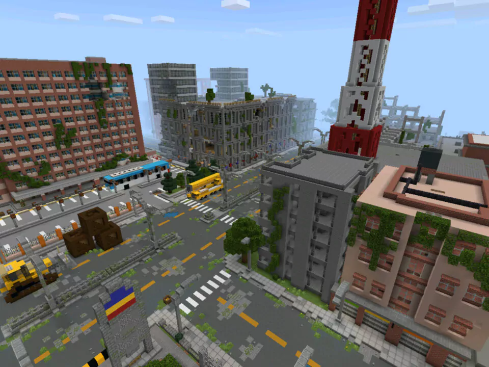 Карта Зомби апокалипсис 2 для Minecraft PE