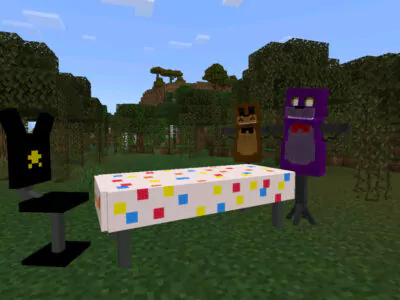 Мод на Фнаф 2 в Minecraft PE
