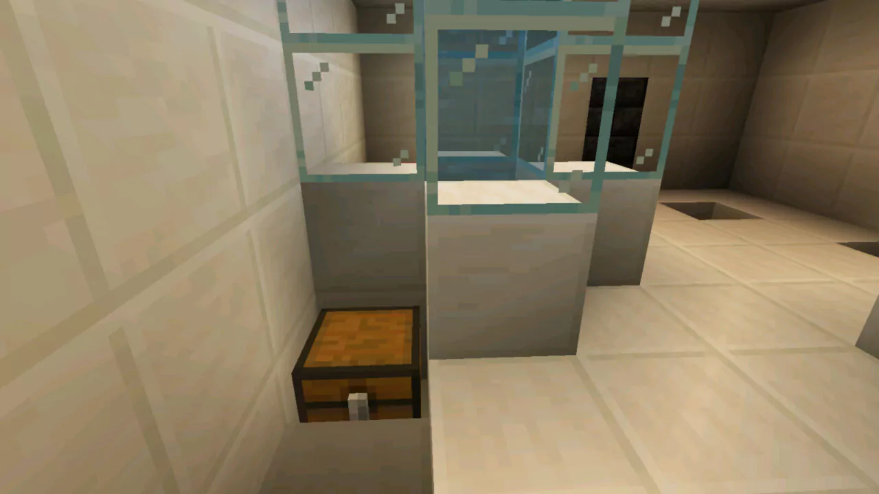 Сундук из карты Побег из Тюрьмы 2 в Minecraft PE