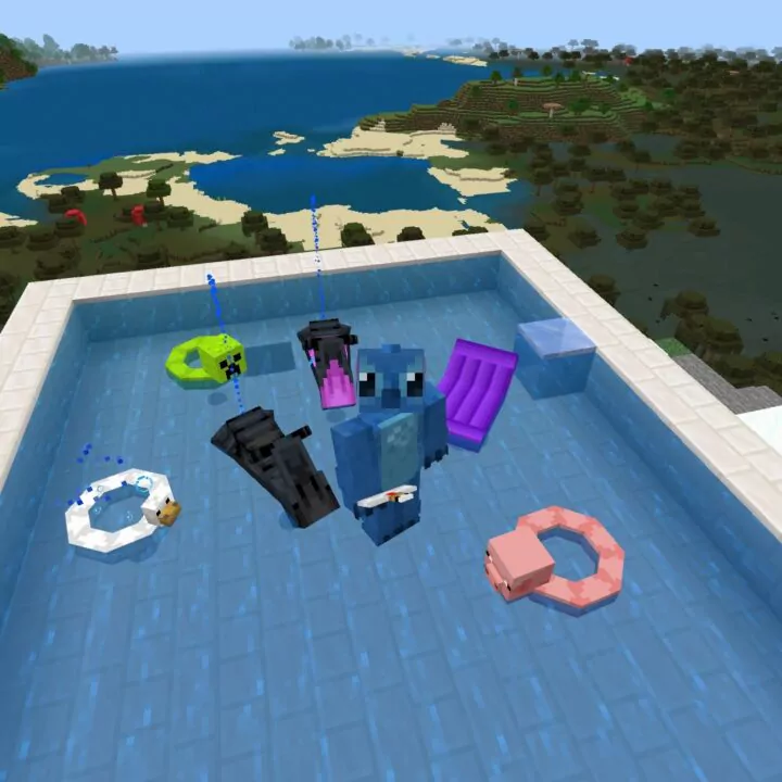 Мод на Бассейн для Minecraft PE