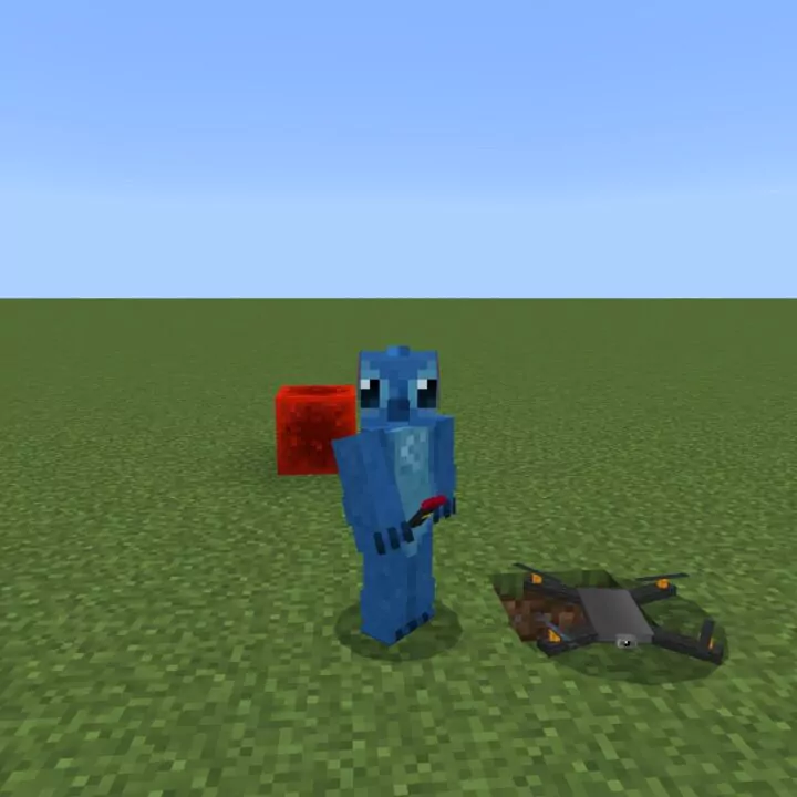 Мод на Дронов для Minecraft PE