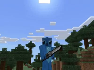 Мод на Нож Бабочку для Minecraft PE