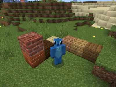 Мод на Текстуры 3Д Блоков для Minecraft PE