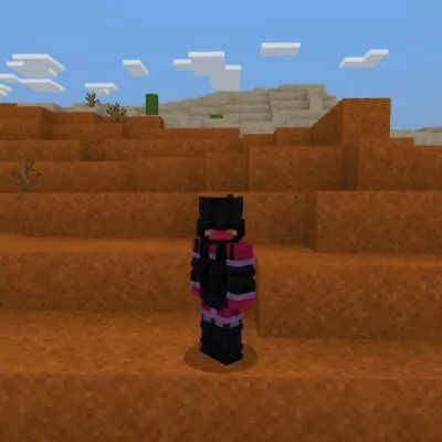 Скин Девочка Демон для Minecraft PE